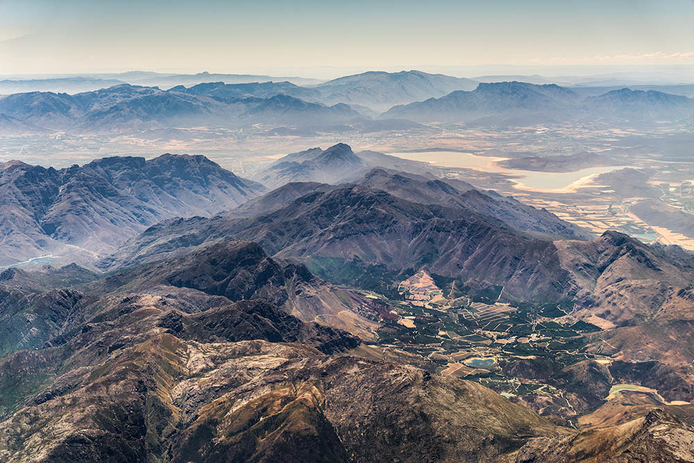 Aerial photography landscapes