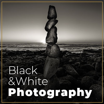 Black and white photography for film and digital