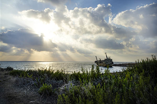 Before the dramatic sky makes an appearance