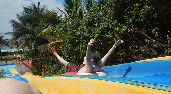 Big durban kid at ushaka beach front