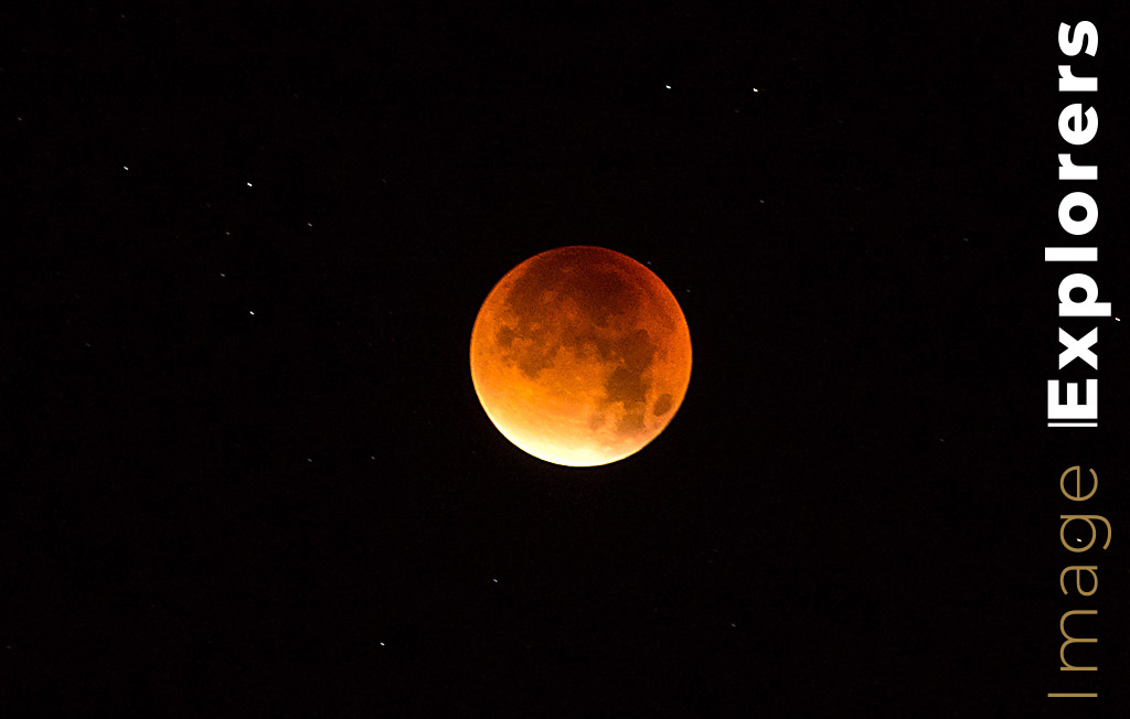 Eclipse with long exposure