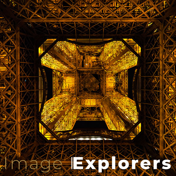 Eiffel tower from below