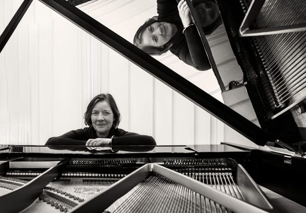 finished portrait in Arnold Newman style