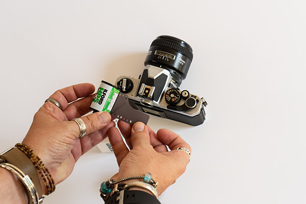 How to load film into a camera