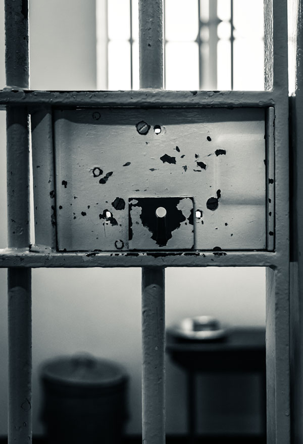 Nelson mandela's cell lock