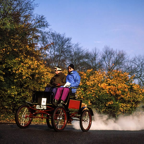 London to Brighton no blur autumn colours