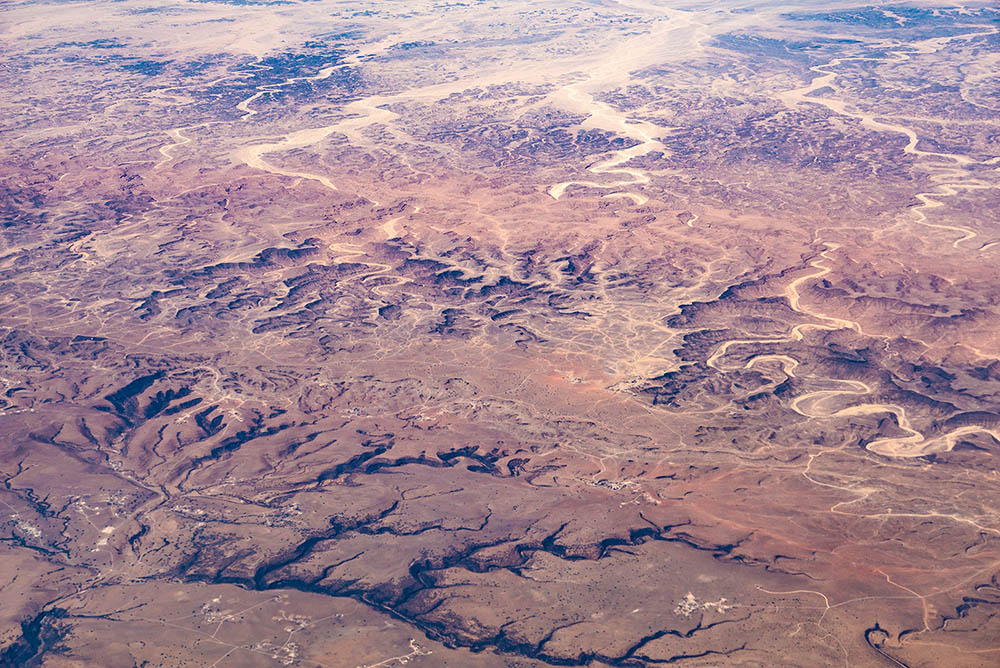 Aerial photography landscape - North Africa 