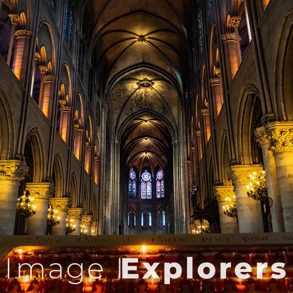 NotreDame candles interior 2018