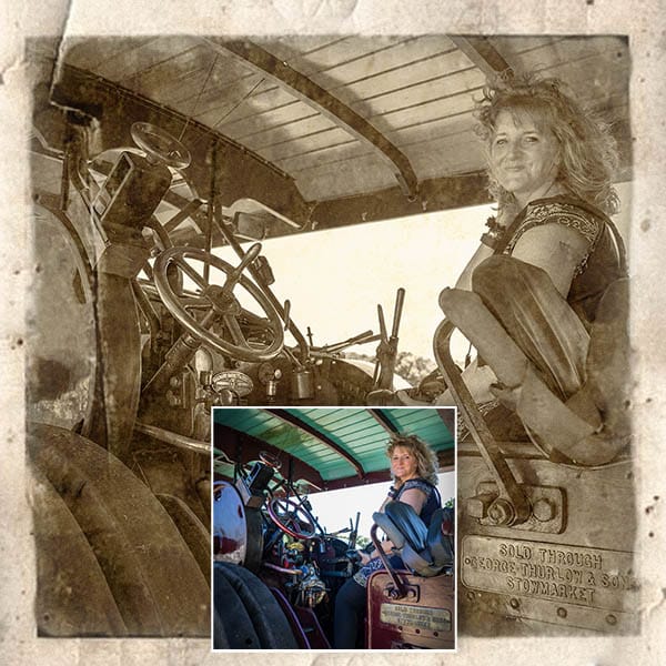 make a photo look old