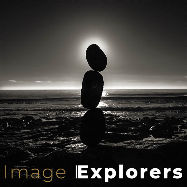 silhouette black and white beach photography eclipse