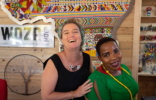 Smiling Woza Moya Staff