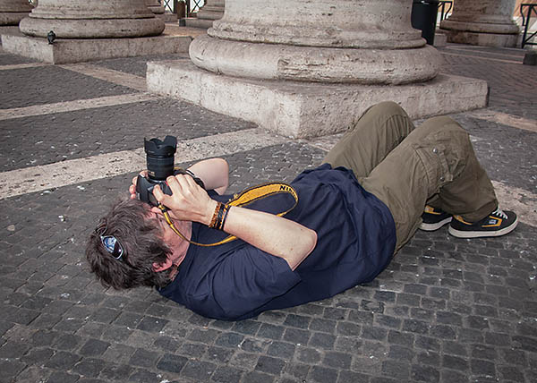 Tim shooting from the floor