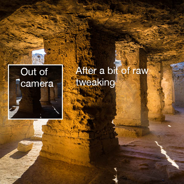 Tomb of Kings before and after sq