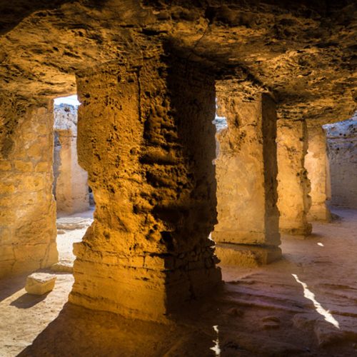 Tomb of the kings in Cyprus