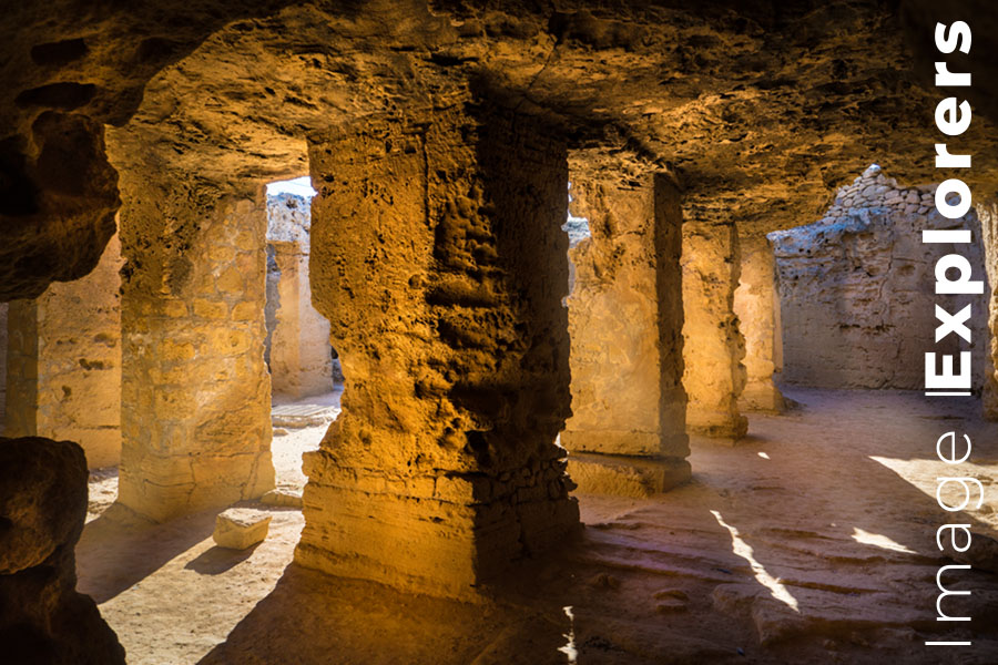 Tombs of the kings before and after
