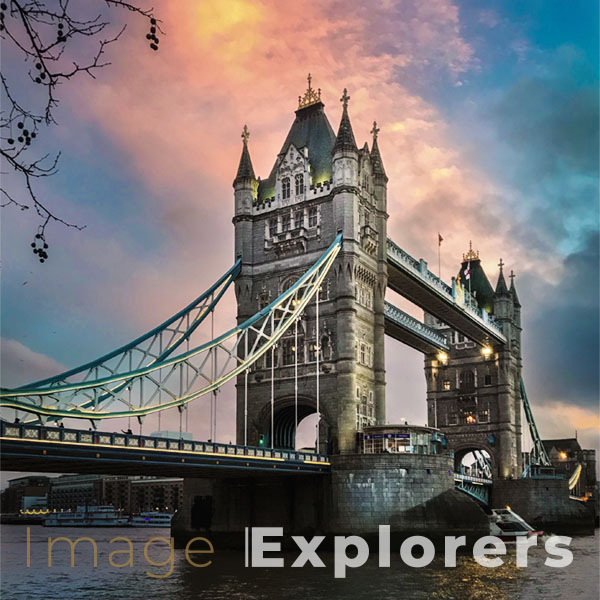 tower bridge on iphone camera