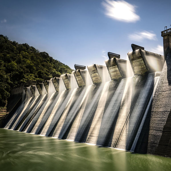 Shongweni Dam South Africa with nd filter and long exposure to add magic to image.