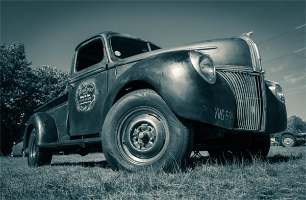 with Cyanotype photo colour tone