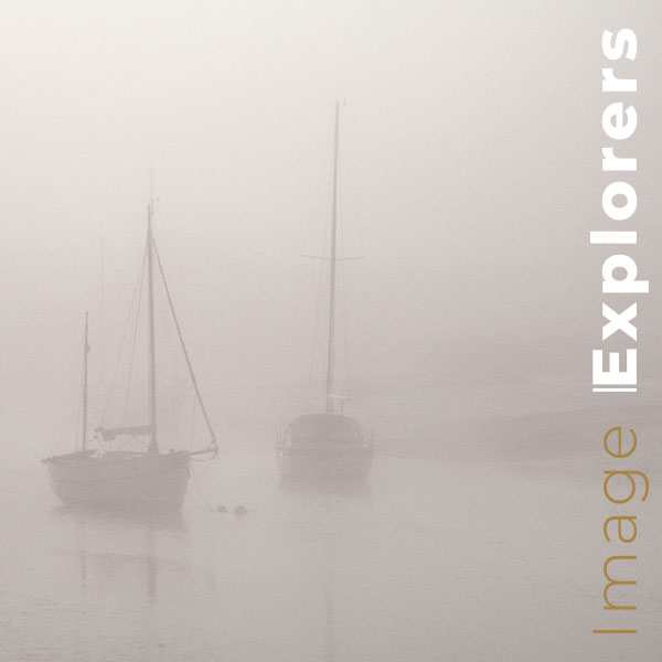 Wivenhoe boats like Michael kenna high key