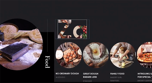 Frames can include images and can convert text to a frame